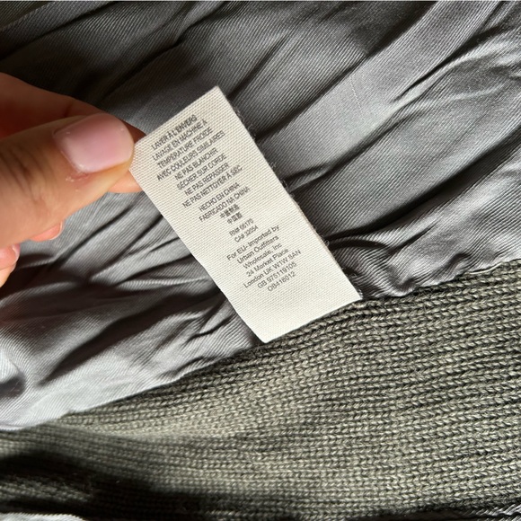 Free People Steel Mill Jacket Womens 4 Faux Suede Moto Gray Boho NWT Indie - Picture 9 of 13